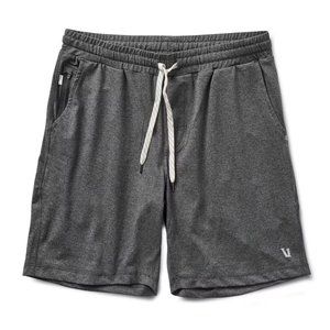 NWT VUORI Ponto Short Charcoal Heather Gray Large